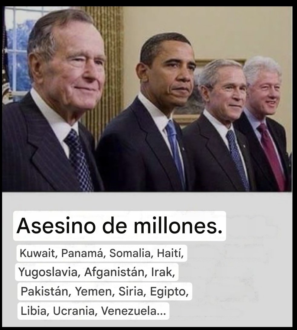 <a href="/_TereFelipe_/">Tere Felipe</a> <a href="/MirellaMacia/">Mirella Macía</a> Todos los presidentes yankis son unos grandes hijos de p_ta sin exepción y todos se han arrodillado frente a Israel