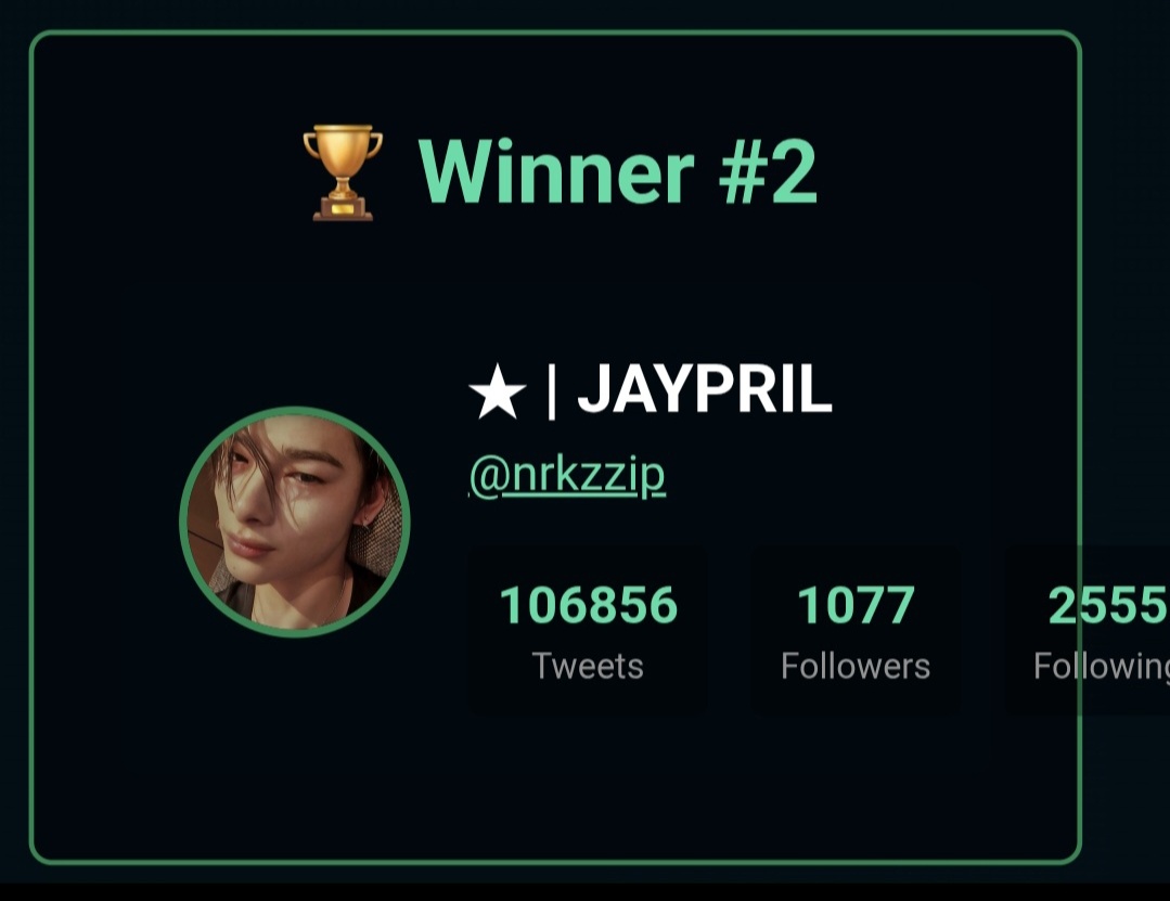 congratulations <a href="/pjsheewon/">ًisha⁷ | JAYPRIL</a> &amp; <a href="/nrkzzip/">★ | JAYPRIL</a>
kindly dm me your shipping details. thank you everyone for joining my ga~♡