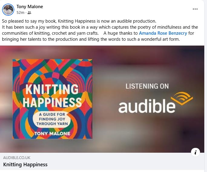amanda_benzecry's tweet photo. I enjoyed every minute of narrating this inspiring book. https://t.co/5ev11RFSR8