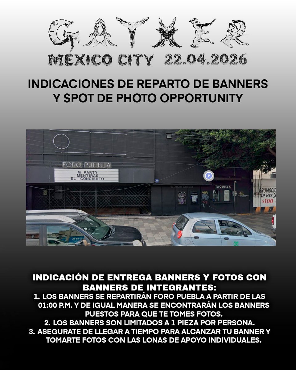 1or8mexico's tweet photo. ¡1DERZ! Nos vemos en GATHER 🇲🇽🔥

Proyectos oficiales de la comunidad 1DERZ de MÉXICO

Más información: https://t.co/mN562OTQAM

#1OR8 #1OR8_TOUR_GATHER #1OR8inMEXICO #GATHERinMEXICO https://t.co/6SrNweLRIU