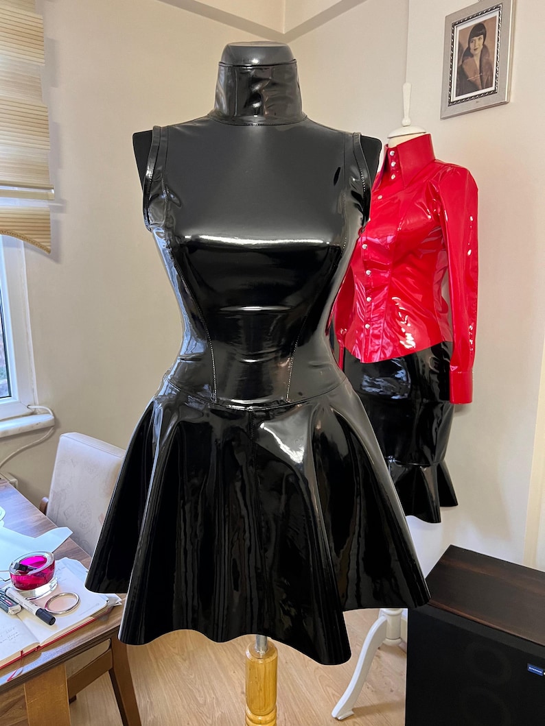Model From Pvc Would you wear this handmade pvc dresses 🥰🥰