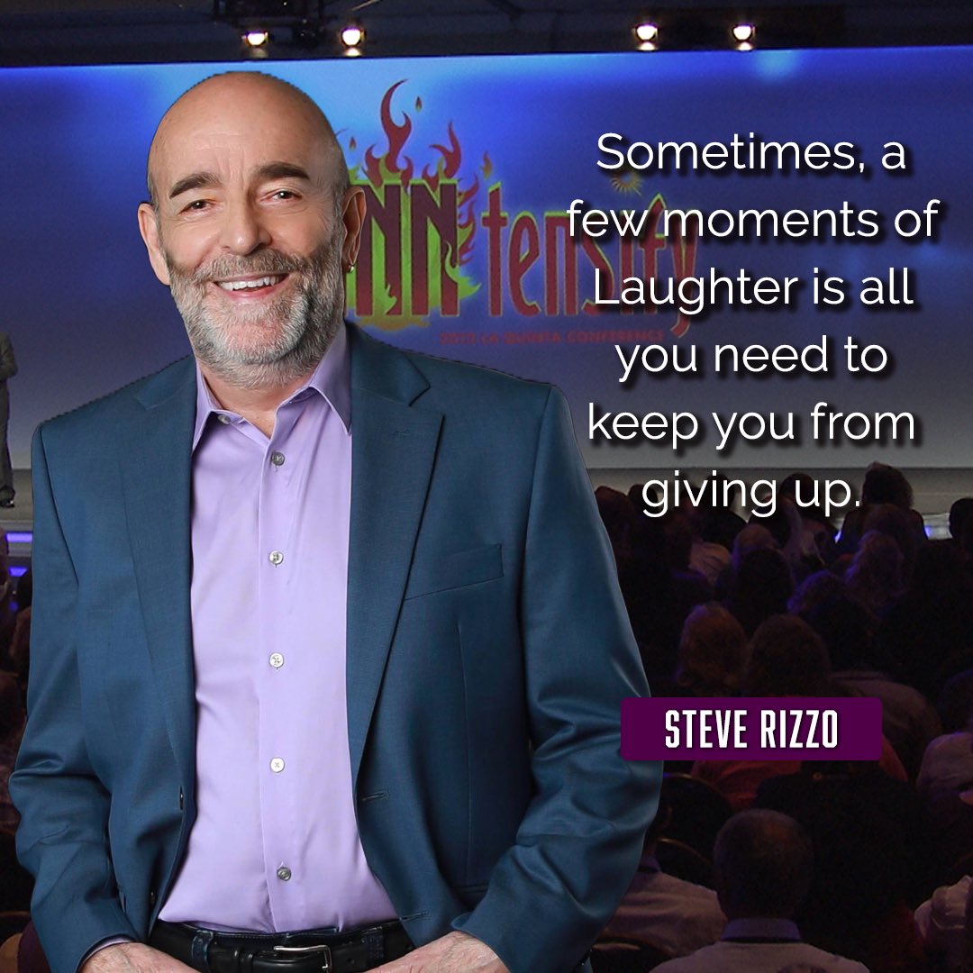 RealSteveRizzo's tweet image. What's your go-to thing that makes you laugh when life gets tough? Drop it below! 👇 #Laughter #positivity 

#steverizzo #HallOfFameSpeaker #inspirationalspeaker