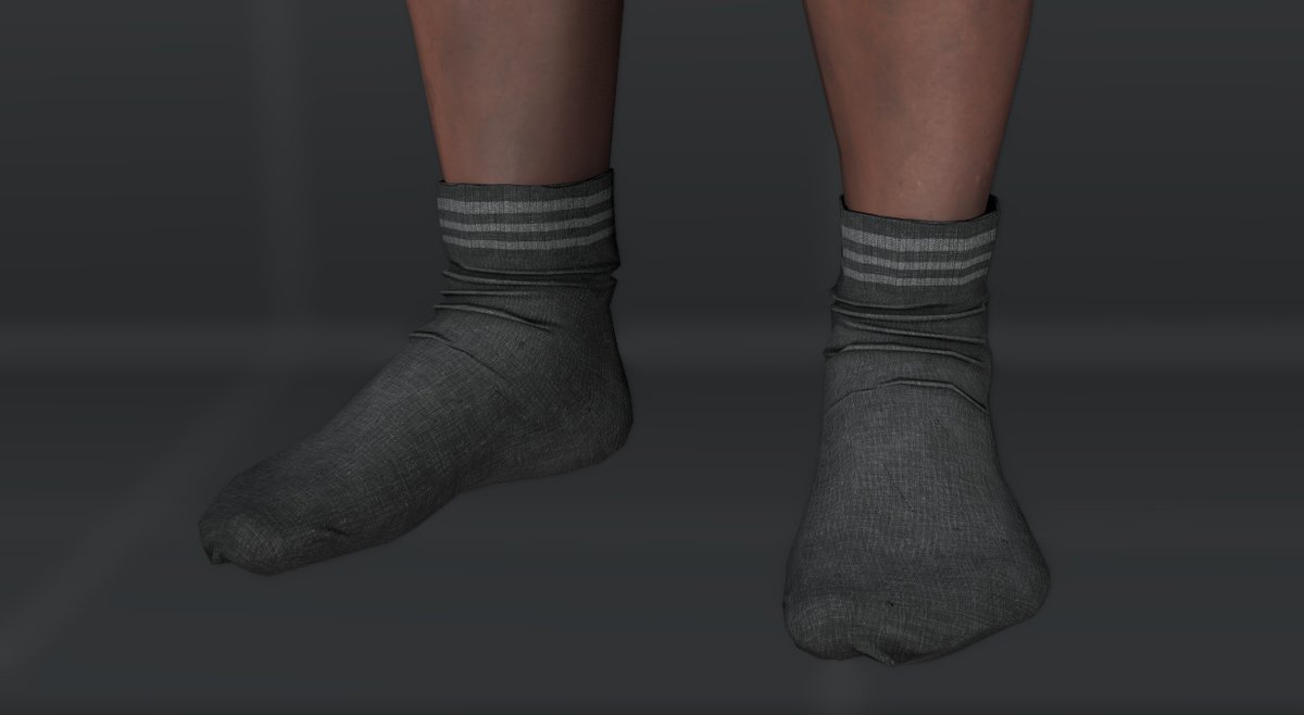 RAF_XYZ's tweet photo. Grey &amp; Black Gym Socks for @s8box https://t.co/Pr5J2HCCDf
