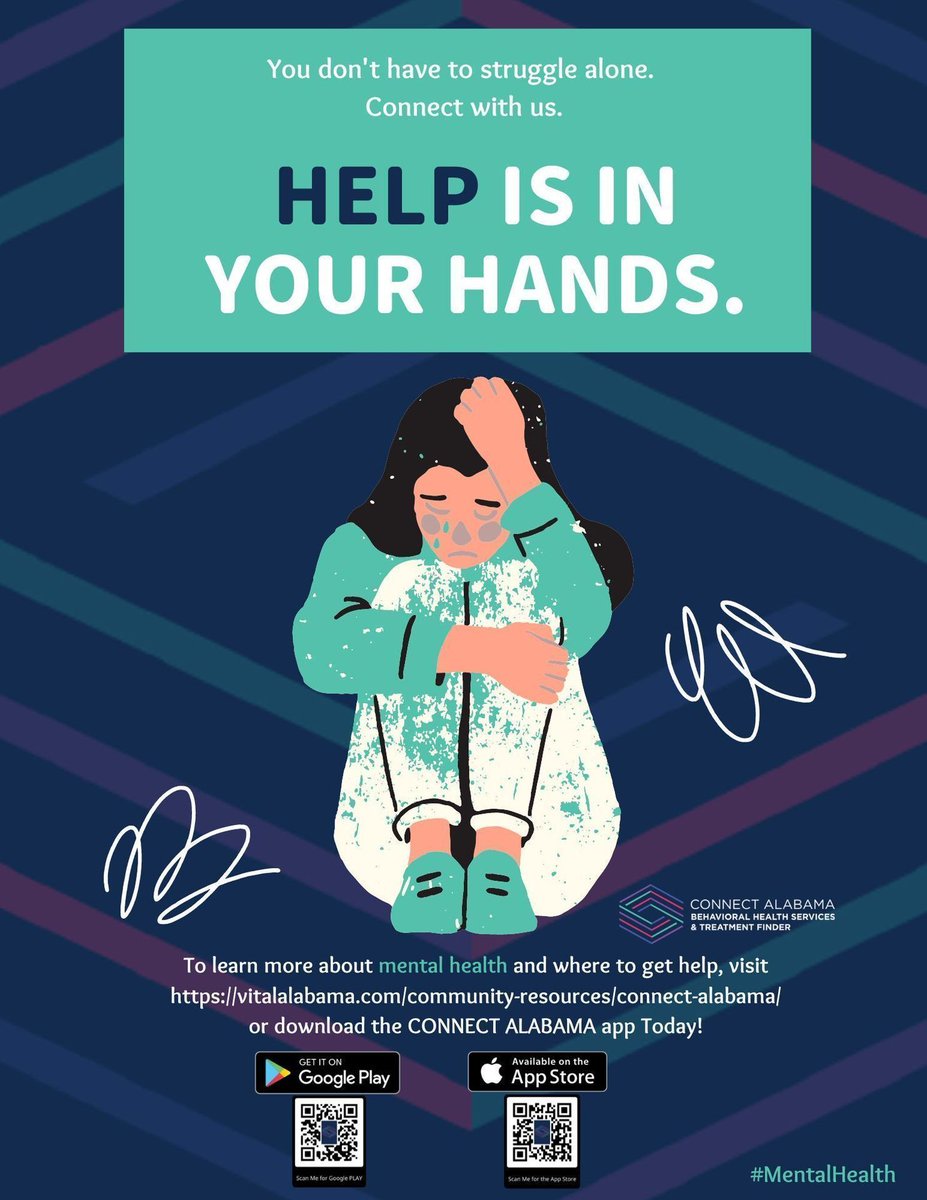 Explore the comprehensive Connect Alabama App! Quickly find resources for learning, information, and services related to substance use, mental health, veteran aid, and prevention efforts.