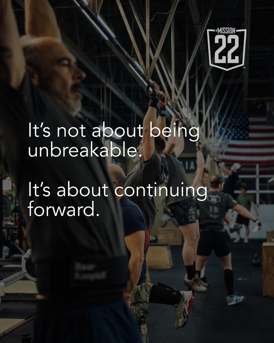 Resilience isn’t about doing more.
It’s about changing the pattern.

Choosing a different response.
Taking a different step.

#Mission22 #Resilience #Veterans