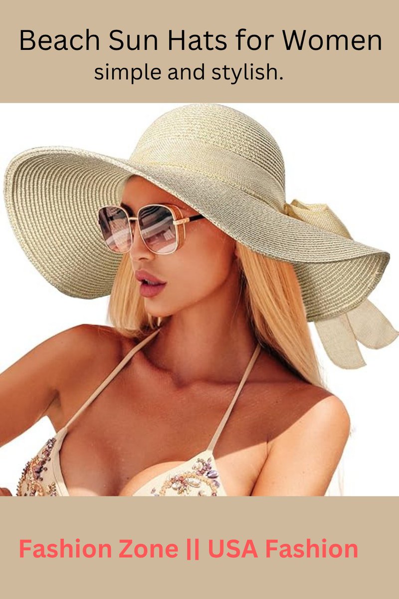 FashionZone07's tweet photo. @Beach Sun $Hats for Women, Wide Brim Straw Hat simple and #StylishStar 💥Straw hats for women made of breathable and comfortable👍
#NewYorkTimes 
https://t.co/kPPKCjWHpC https://t.co/ULEs9ZfTBY