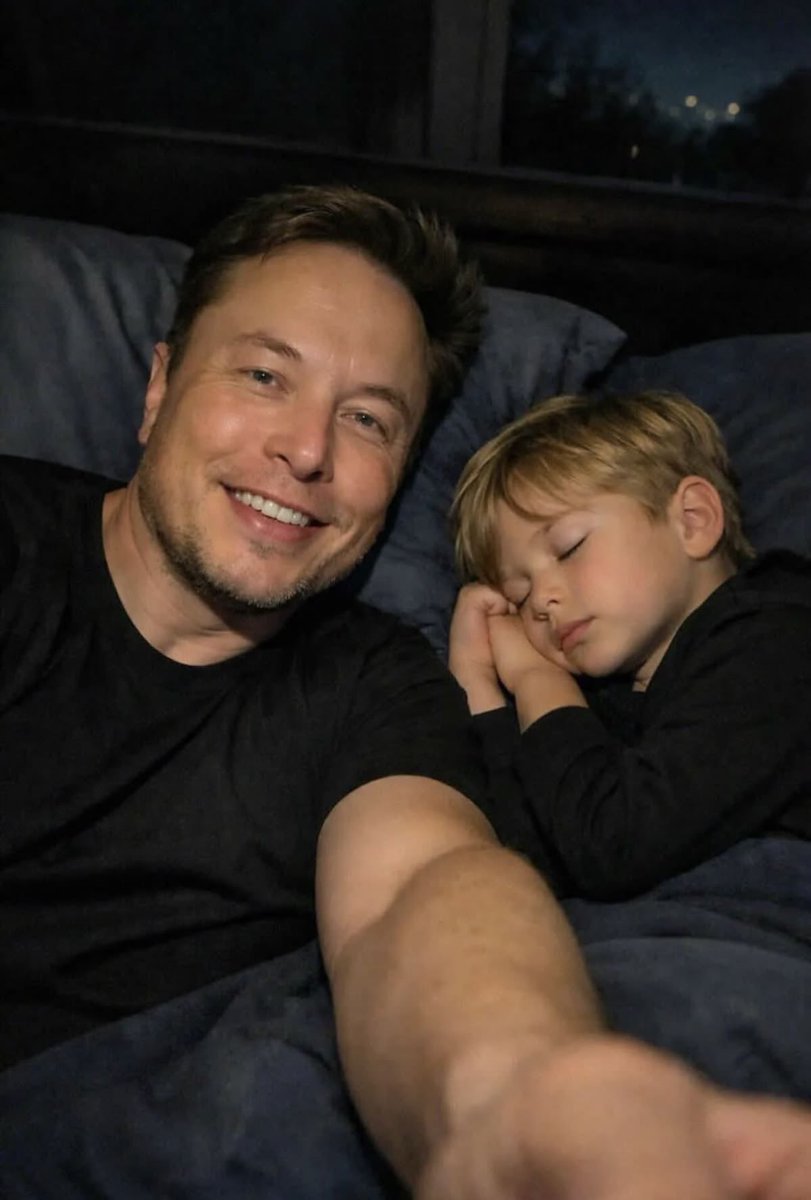 ParodyELONMuskh's tweet photo. My boy is having a good time with dad 😎⚡👨‍👦 https://t.co/8ZWSsOxEVp