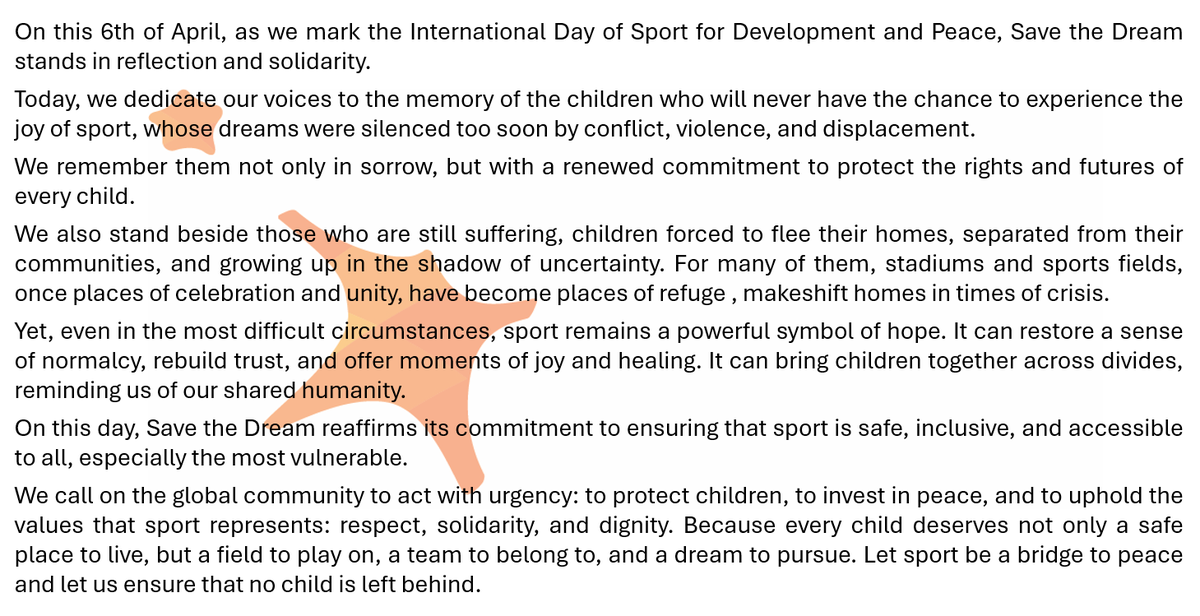 Save the Dream tweet media