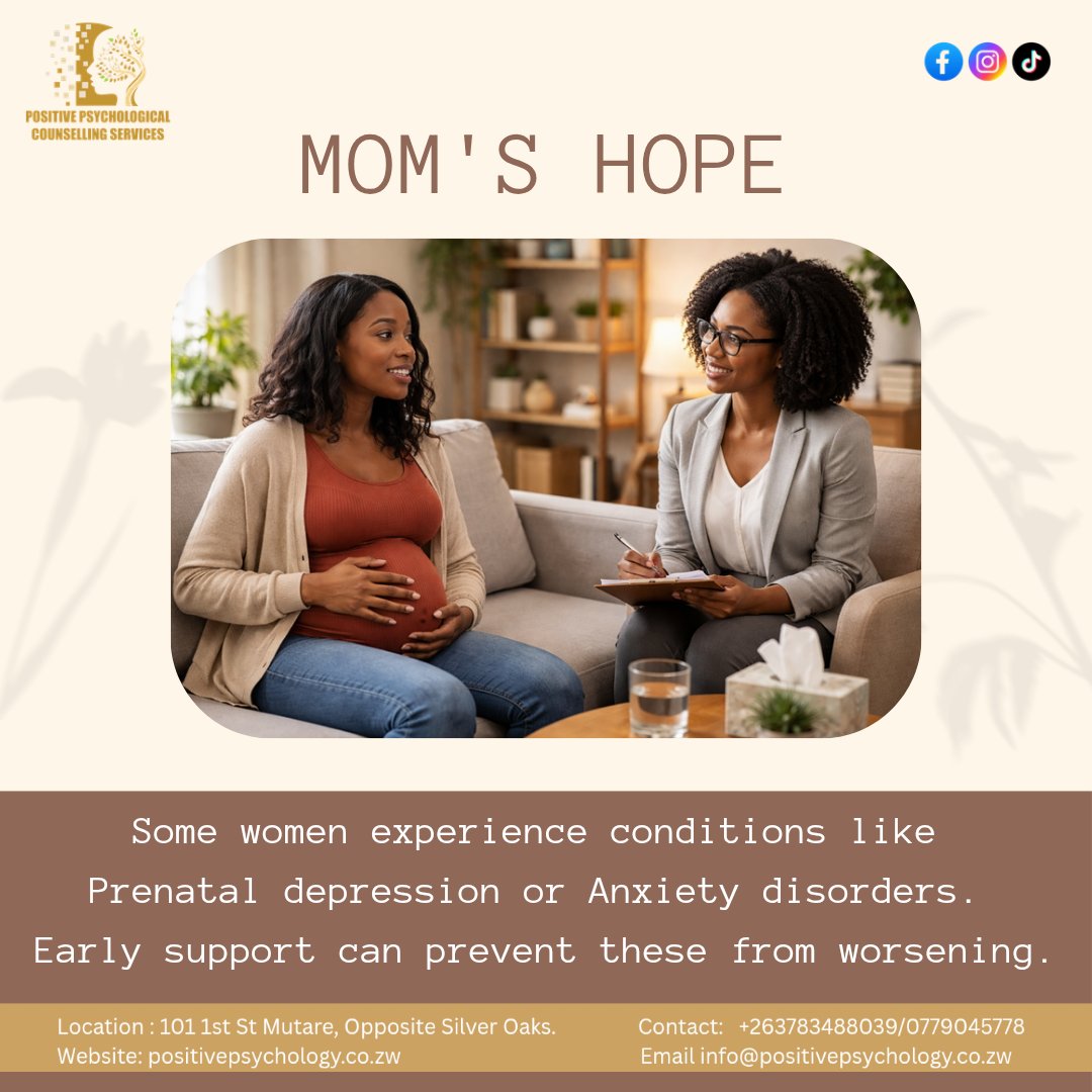 ppcszw's tweet photo. Psychotherapy helps pregnant women feel supported, stable, and confident, benefiting both mother and baby.

Why It Helps
- Emotional balance: Supports mood changes from hormones (anxiety, sadness, mood swings)..... https://t.co/aEGFic4bnL