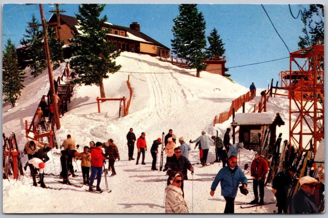hallegilb's tweet photo. The Roundhouse, Sun Valley, ID, c. 1940, 1959, 1965.

America's first on-mountain restaurant, built the same autumn Hemingway was writing "For Whom the Bell Tolls" in Suite 206 of the Sun Valley Lodge. https://t.co/jPjMj9UE8s