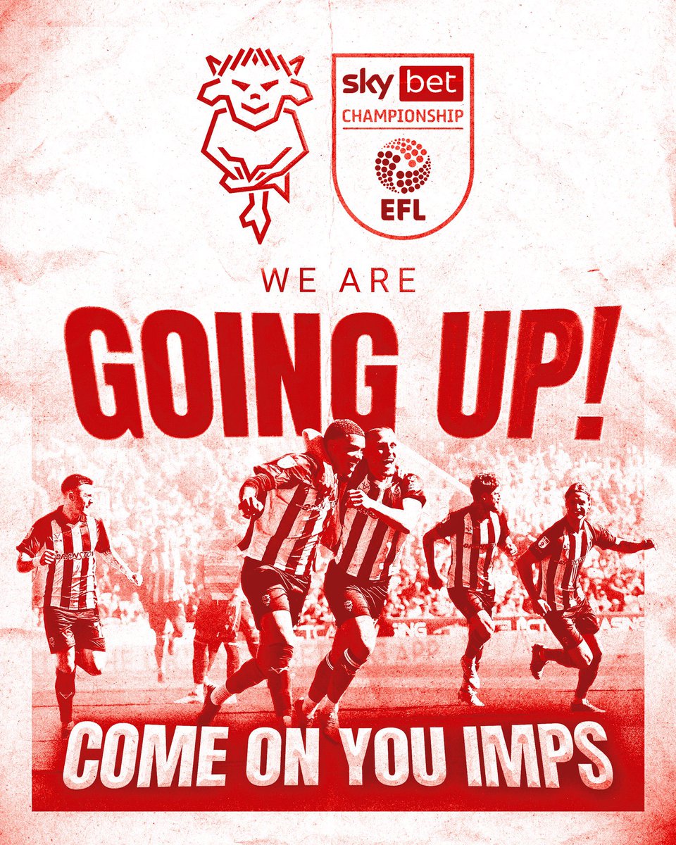 Congratulations to our partners <a href="/LincolnCity_FC/">Lincoln City FC 🇺🇦</a> on their promotion to the <a href="/SkyBetChamp/">Sky Bet Championship</a> for the first time in 65 years! 

Up The Imps! 🔴