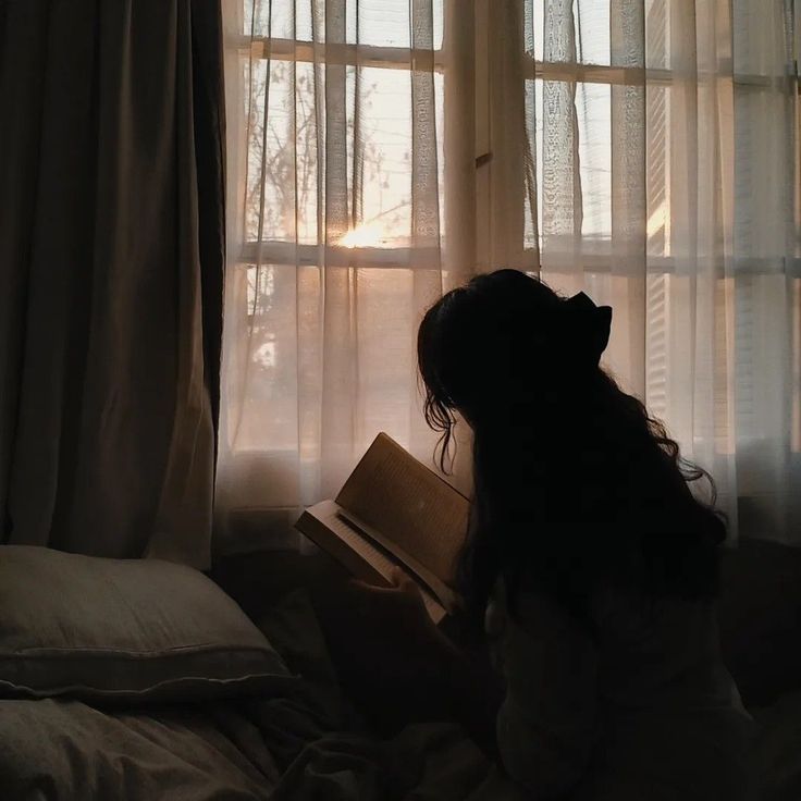 Girls be like "I needed this" and it's just a day  spent reading books and rotting in bed.