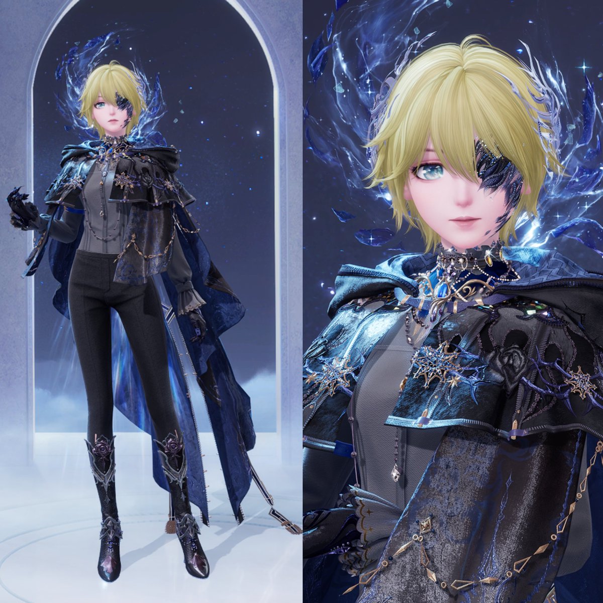 made #dainsleif !! 🖤💙

#GenshinImpact #InfinityNikki