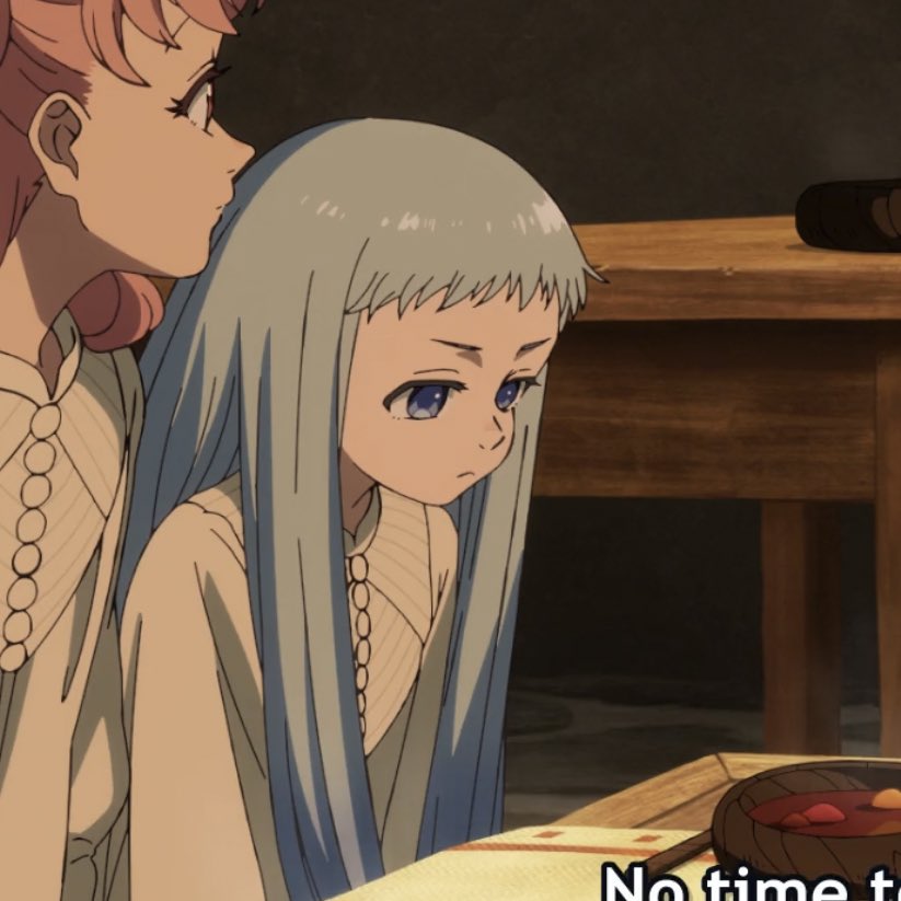 omg she's mad af it's just one bowl #whaanimespoilers