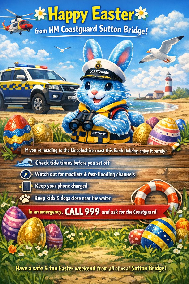 HM Coastguard - Sutton Bridge tweet media