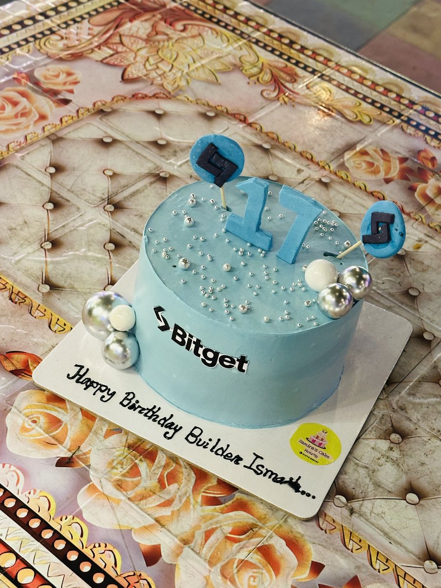 demonwithcry's tweet photo. Today was my birthday, and it went really well. As a Bitget Builder and KOL, I celebrated by cutting a Bitget cake. I hope I can achieve even greater things in the future as a Builder and KOL.
#bitget #bitgetbuilder @bitget @BitgetBuilders @BitgetBDT @BitgetIndia https://t.co/JUjy7HbNu8