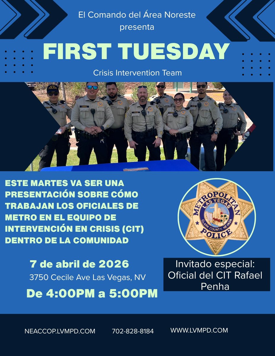 LVMPD Northeast Area Command tweet media