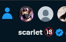 SCARLET STARTED WHAT???? WHAAAAAAAAA

<a href="/scarletstained/">scarlet 🔞</a> Sorry for pinging you but i swear im such a big fan of your work, it's an honor for me to be mutuals with you... Hope to see ya around more often..😭
