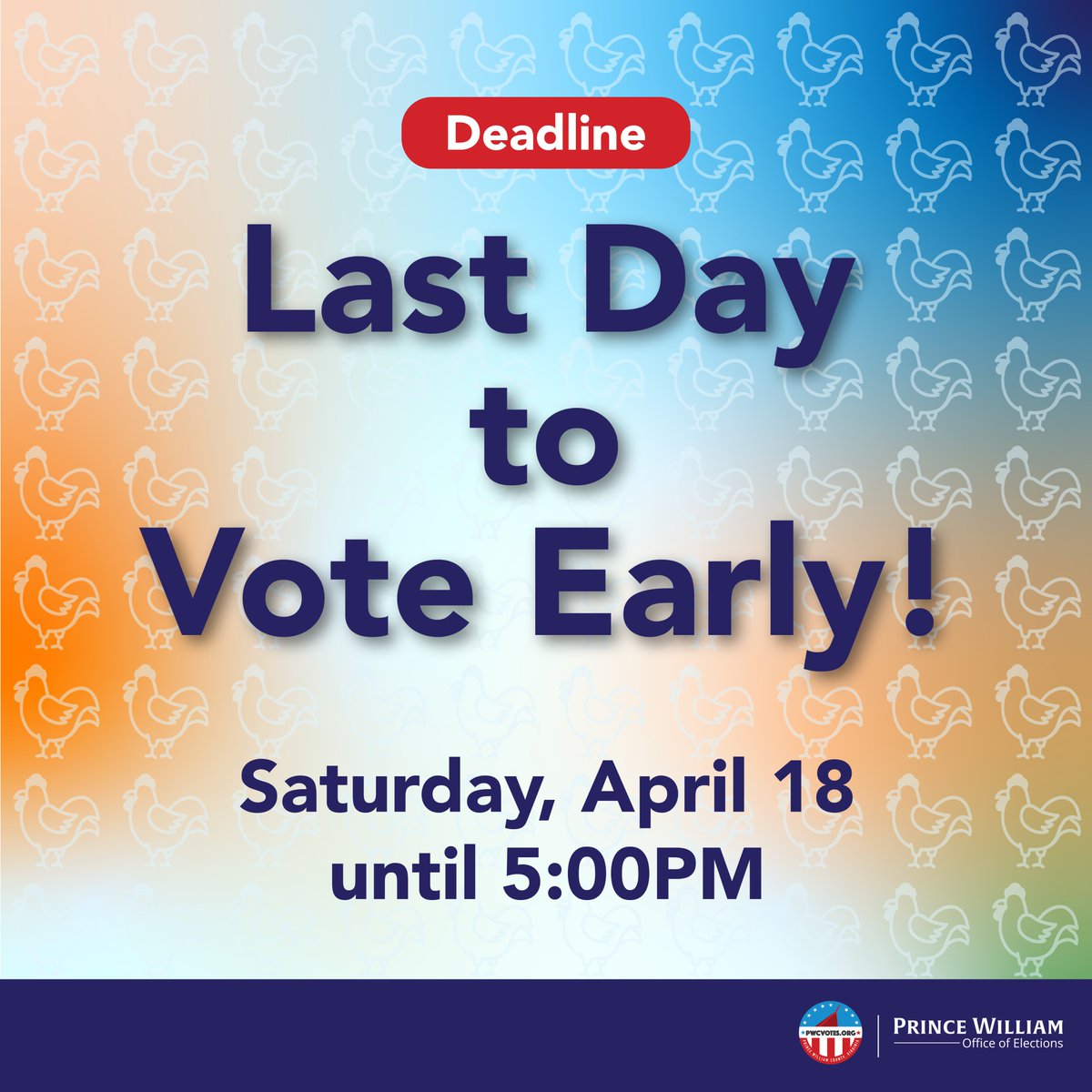 Prince William County Office of Elections tweet media