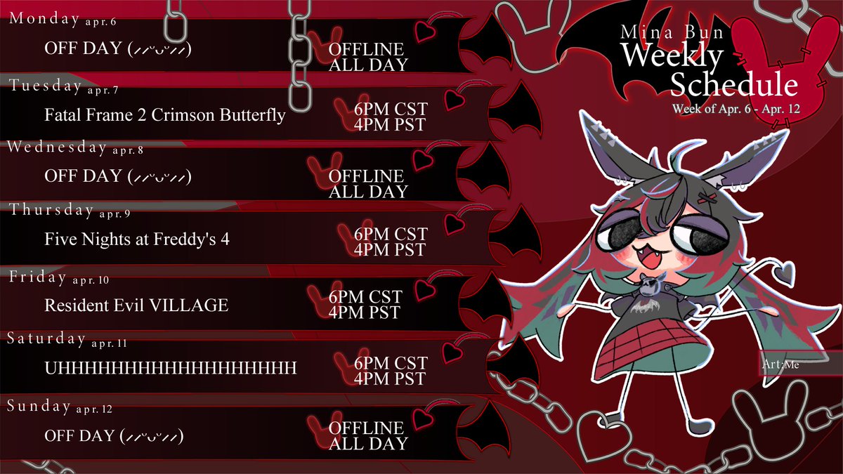 Mina Bun 🐰🦇 MythicV tweet media