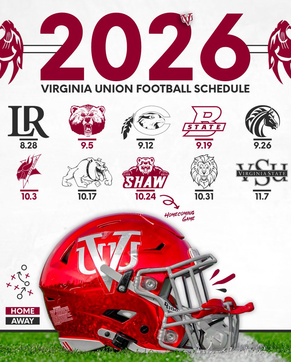 VUU_Football's tweet image. 𝟐𝟎𝟐𝟔 𝐒𝐜𝐡𝐞𝐝𝐮𝐥𝐞 #PLAY411 #WORK 💪🏾 🏈 🐾