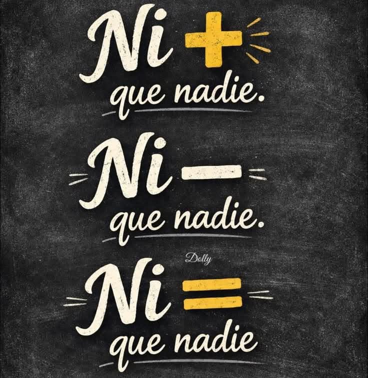 Pilar__HA's tweet photo. Ni ➕➖✔ https://t.co/wJLxElwXtf