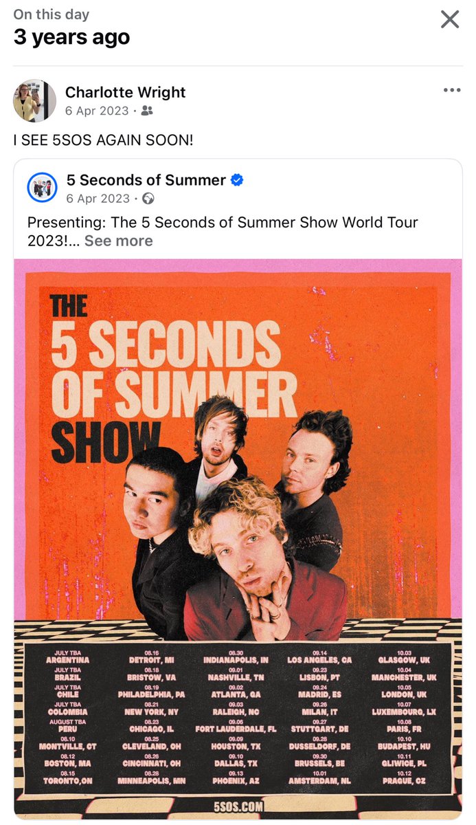 char misses 5sos! tweet media