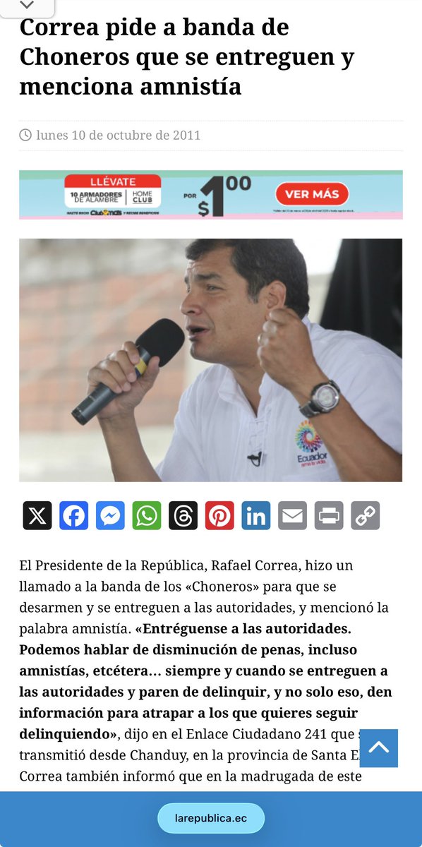 MiPanaPat0's tweet photo. El que quería dar “amnistías” al GDO Los Choneros, queriendo hacerse el preocupado por la delincuencia que azota al Ecuador. 

📌 Memoria gente, memoria. https://t.co/hQ53ntyce3