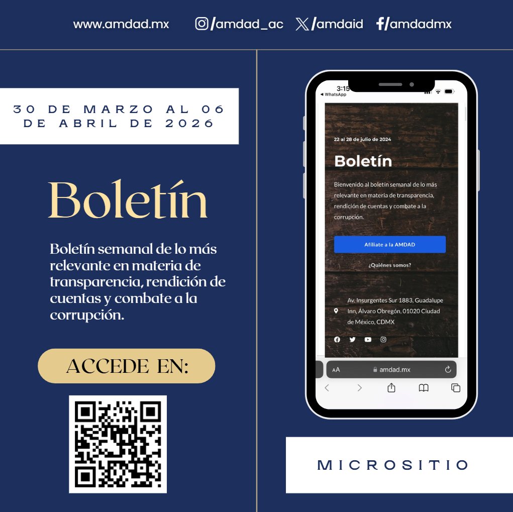 Academia Mexicana de Auditoría al Desempeño, A.C. tweet media