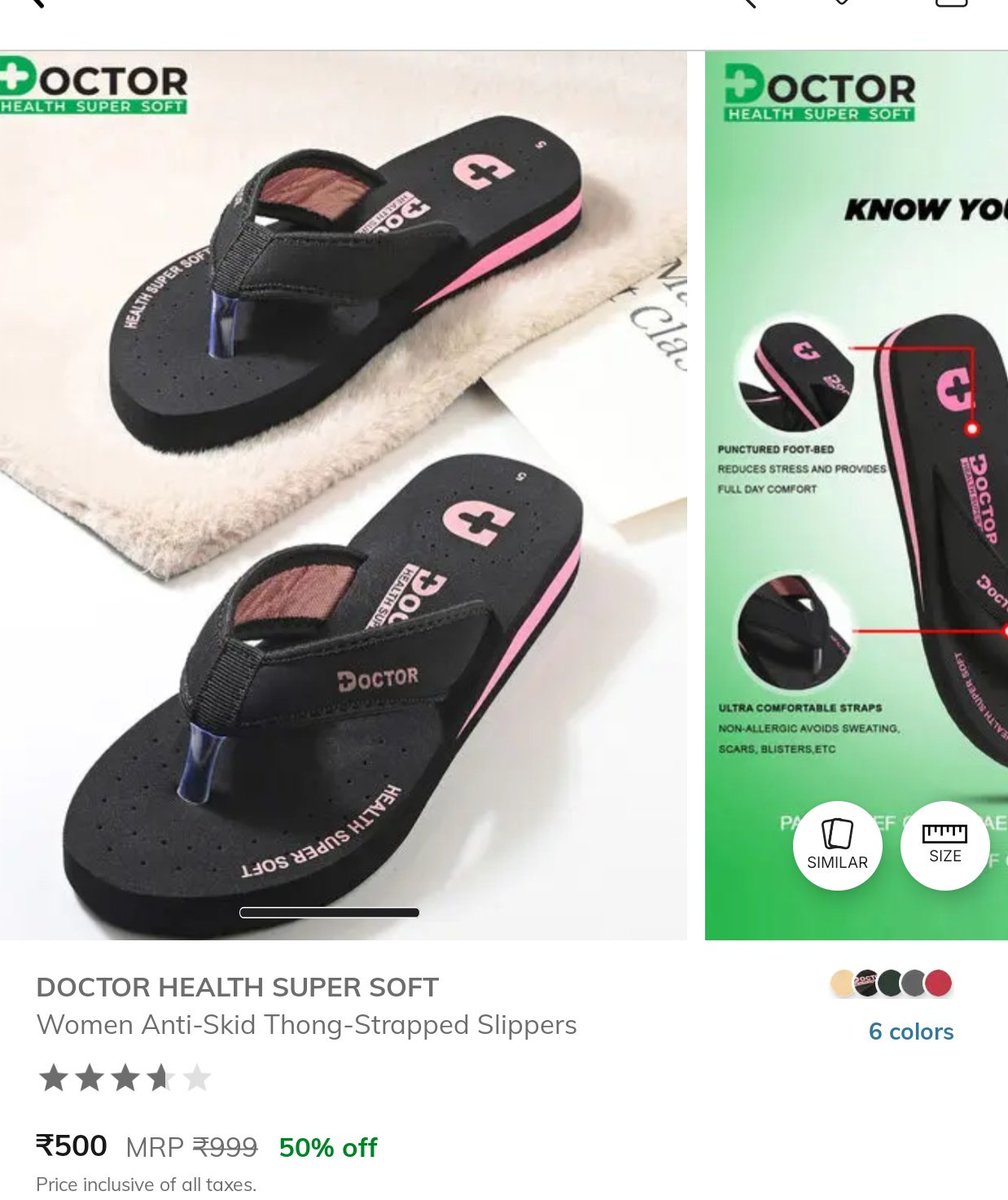 saqib_mohammed's tweet photo. Ordered black &amp; pink slippers but received completely pink ones in the wrong size. Tried to request a replacement, but the delivery person refused pickup saying it's a different product. Pathetic return experience.
Really disappointed with @AJIOLife . Never shopping again. https://t.co/H38eHT5QZh