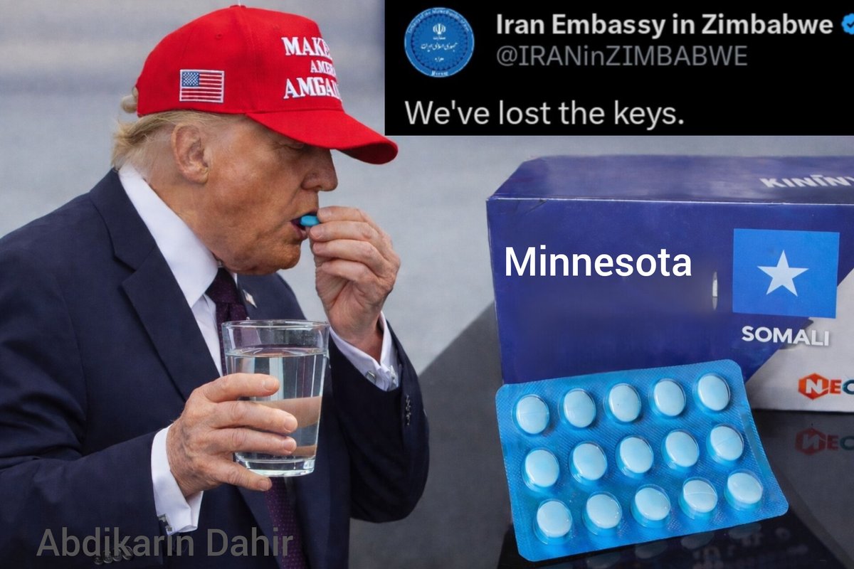 Abdikarindahirr's tweet image. 𝗪𝗵𝗲𝗻 𝘁𝗵𝗶𝗻𝗴𝘀 𝗴𝗲𝘁 𝘄𝗼𝗿𝘀𝗲, 𝗼𝗿 𝗜𝗿𝗮𝗻 𝗹𝗼𝘀𝗲𝘀 𝘁𝗵𝗲 𝗸𝗲𝘆𝘀, 𝘁𝗵𝗶𝘀 𝗶𝘀 𝘄𝗵𝗮𝘁 𝗵𝗮𝗽𝗽𝗲𝗻𝘀.
#Trump #Minnesota #Somalia