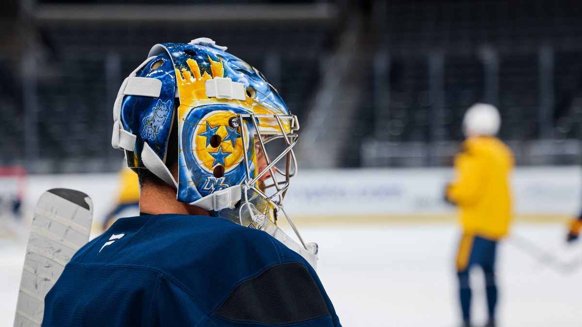 PredsNHL's tweet image. Everyone get your pregame naps in now, we got another evening of late night hockey! 🌙