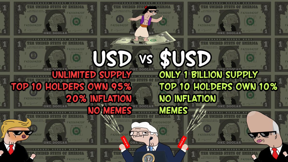 Unided Stets Doolar tweet media