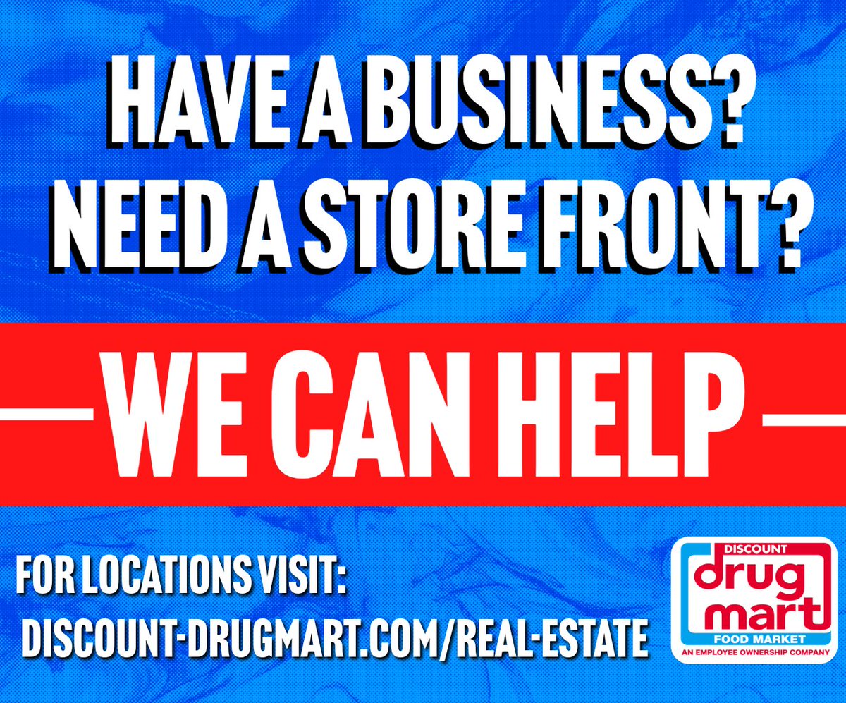 Discount Drug Mart tweet media