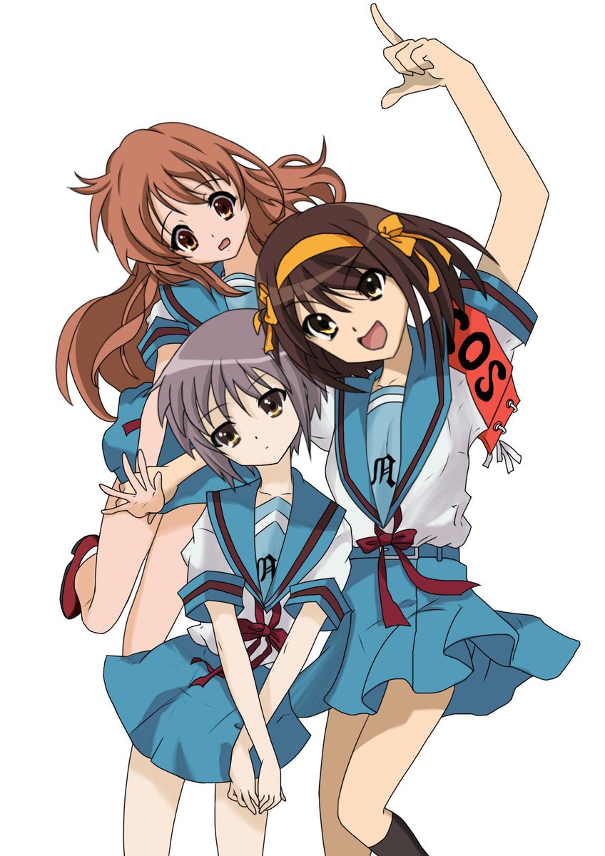 illustryosuko's tweet photo. 20周年…早い
構図元はのいぢ先生のイラストです
#涼宮ハルヒ #涼宮ハルヒの憂鬱 https://t.co/ghTC1VuFGM