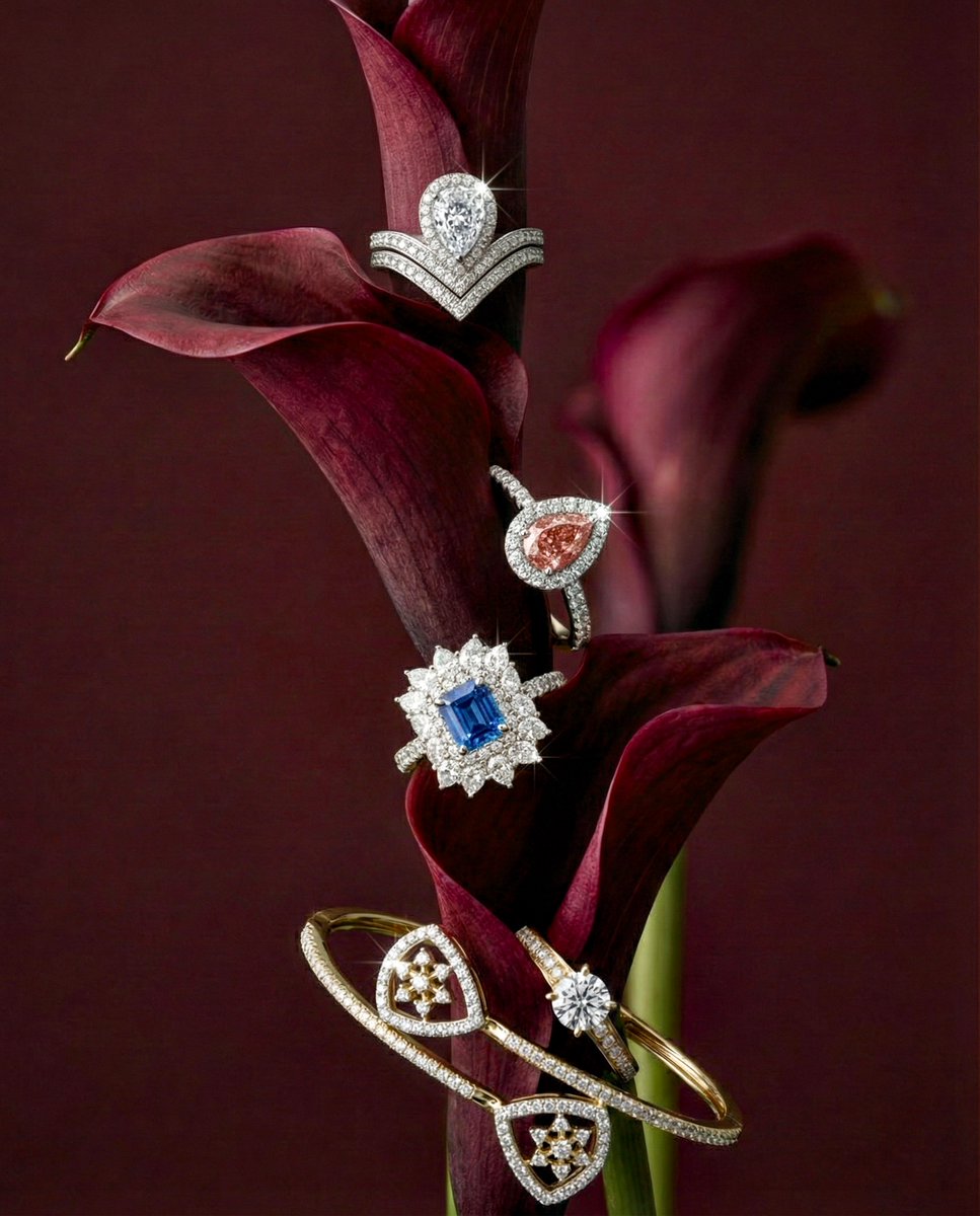 houseofmozaique's tweet photo. Embody true elegance  
Explore our Diamond Jewellary range
Made to order for you 
Wear your story. https://t.co/noxAKIuXpj