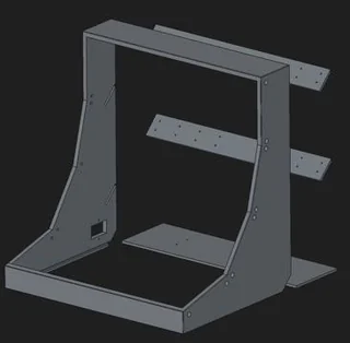 FreeCADNews's tweet image. From r/FreeCAD
"Designed myself a new Eurorack Studio Case"
Shared by u/Fraa along with the 3MF files on Makerworld. See #FreeCAD subreddit post for details #MadeWithFreeCAD #FromFreeCADtotheRealWorld
 reddit.com/r/FreeCAD/comm…
