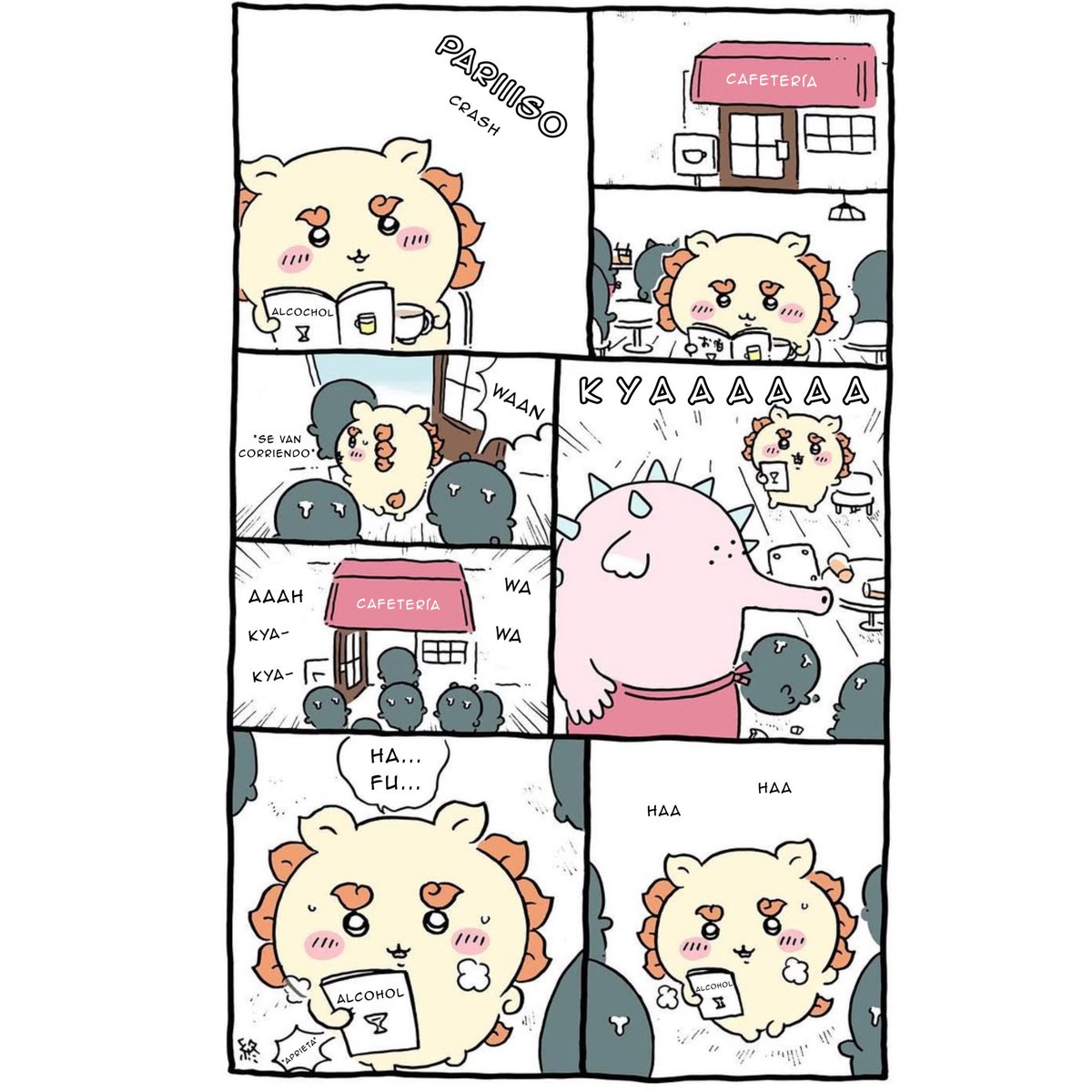 Chiikawa en español tweet media