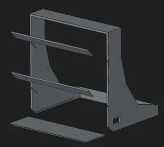 FreeCADNews's tweet image. From r/FreeCAD
"Designed myself a new Eurorack Studio Case"
Shared by u/Fraa along with the 3MF files on Makerworld. See #FreeCAD subreddit post for details #MadeWithFreeCAD #FromFreeCADtotheRealWorld
 reddit.com/r/FreeCAD/comm…