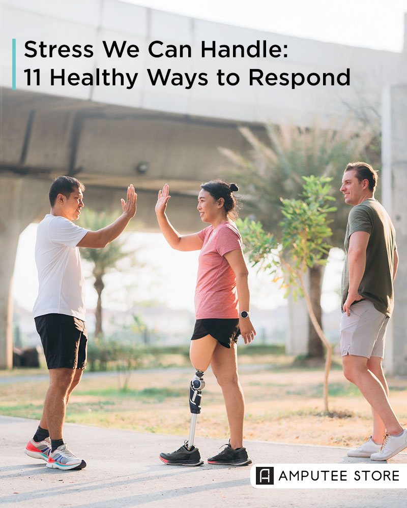 amputeestore's tweet image. Stress doesn't have to take over your life. Whether it's a crushing deadline, a difficult relationship, or the weight of everyday life, these 11 science-backed tips can help you cope with the negative effects of stress. zurl.co/vFSxD  #stressrelief #amputeelife