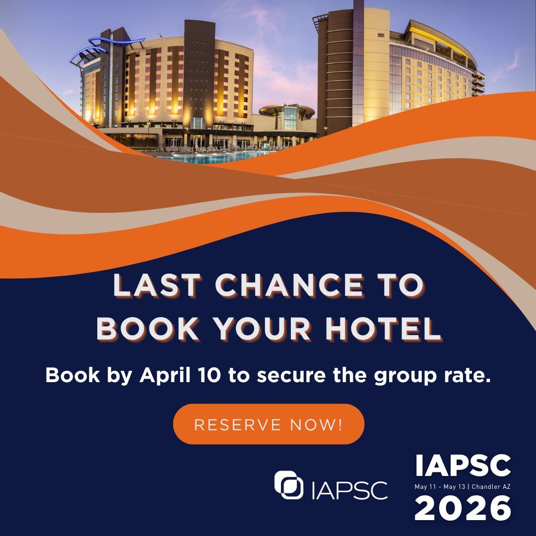 IAPSCIAPSC's tweet image. Last chance to book your hotel for IAPSC 2026!

Secure the special group rate of $199/night book by April 10, 2026 at 5:00 PM (local time)

📅 Book now: bookings.travelclick.com/75936 domain=iapsc.org&amp;amp;groupID=4756121#/guestsandrooms 

#IAPSC2026 #ProfessionalSecurity