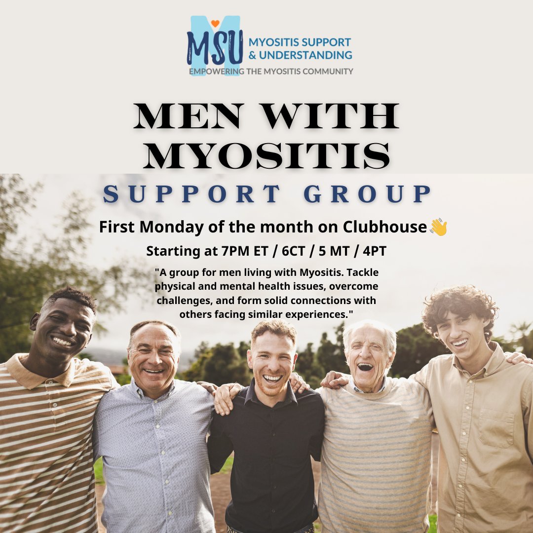 Myositis Support and Understanding (MSU) tweet media