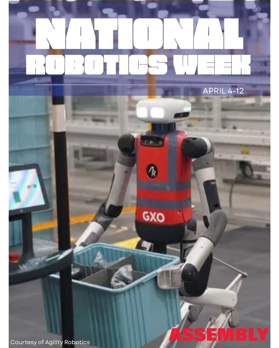 AssemblyMag1's tweet image. Humanoid robots are basically unlocking IRL NPCs. If you had one, what’s the FIRST thing you’re making it do? Are they assistants… teammates… or something else?

Check out where robotics is headed:
brnw.ch/21x1mxB

#Robotics #FutureTech #AIDaily #NationalRoboticsWeek