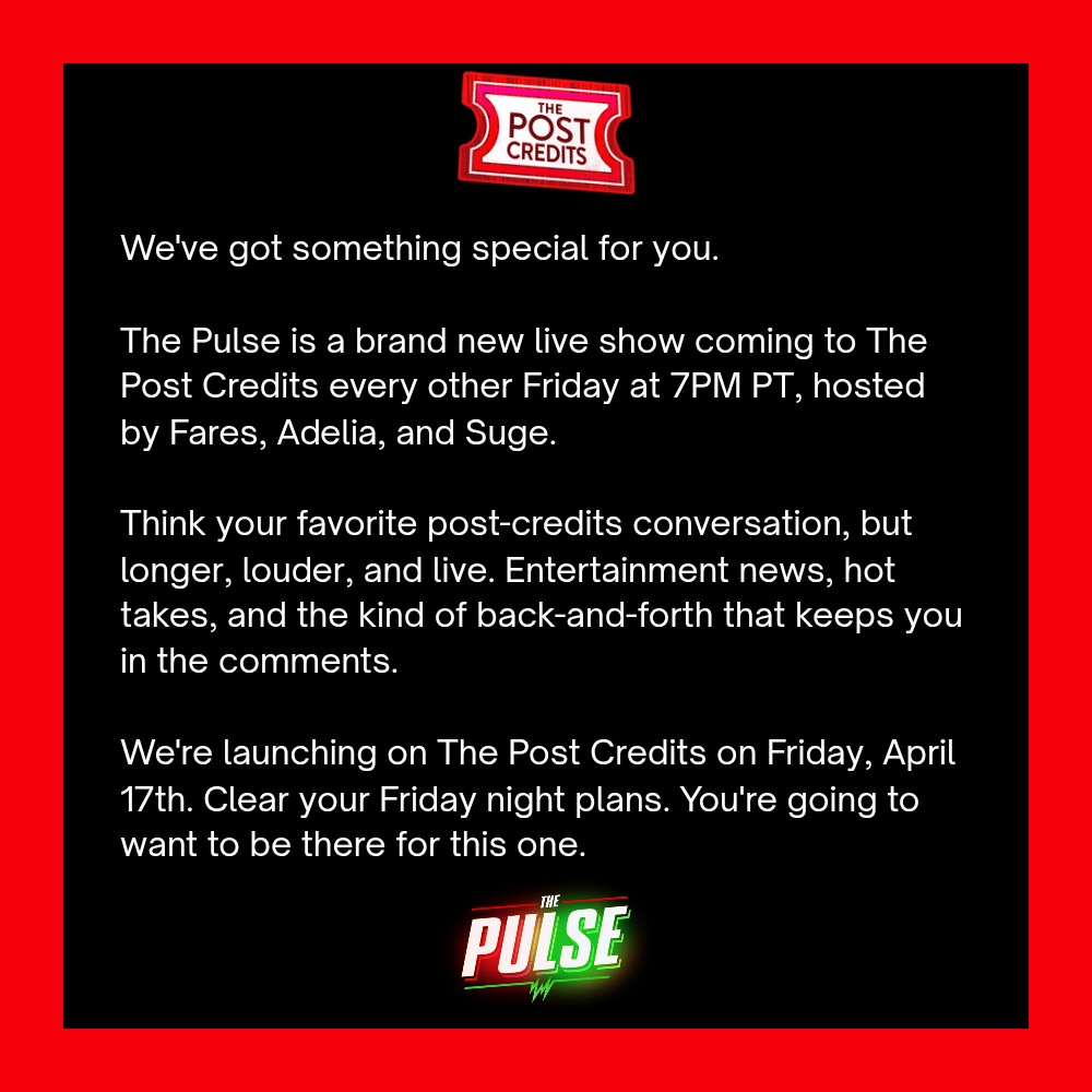 The Post Credits tweet media