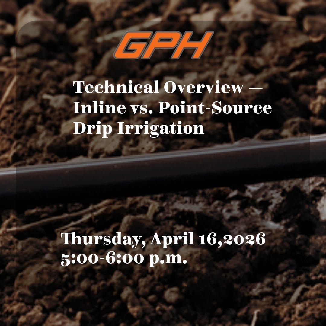 Get ready to break down the system design behind drip irrigation. This fast‑paced, hands‑on overview breaks down the real‑world differences between inline and point‑source systems—where they shine, where they struggle, and how to choose the right setup without overthinking it.