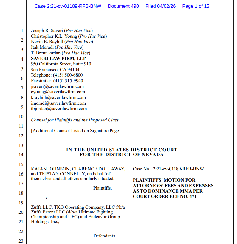 MMA Payout tweet media