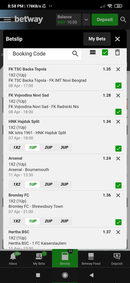 BASH0911's tweet photo. 9k odds 🔥🔥🔥
BW4BDF604C

8 and 7 April...must join 💥🔥 https://t.co/O77ruftIxy