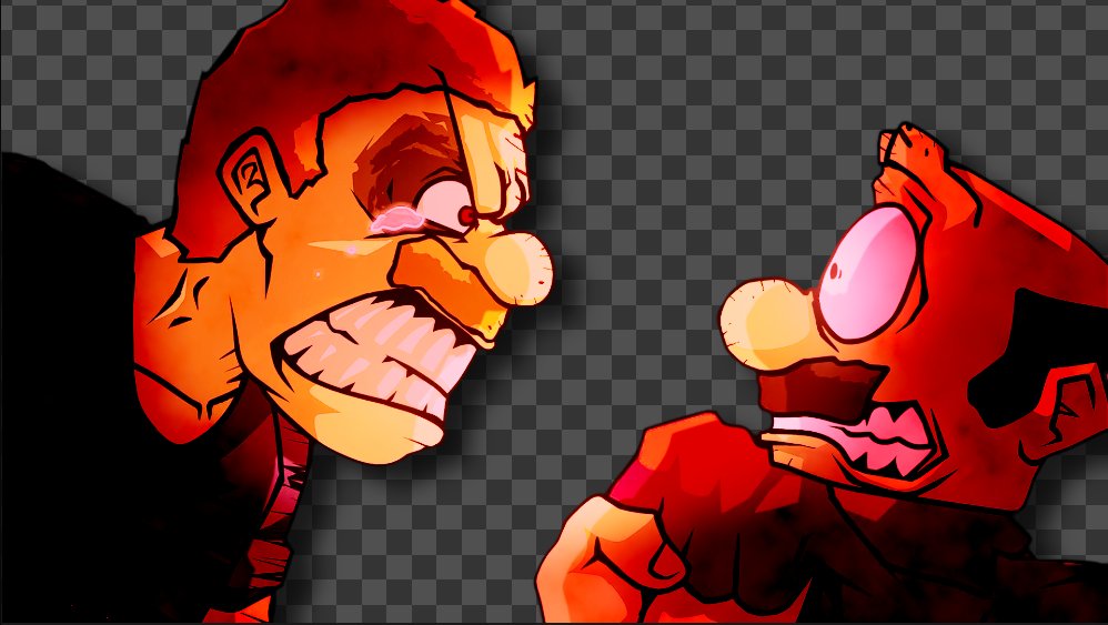 cahierrtretg's tweet image. last teaser. #shuckybanger #fnf #irida