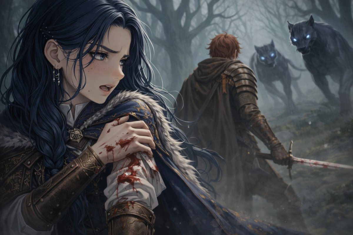 Lerith64's tweet photo. "Les félispectres sont des prédateurs répandus en Davokar et parfois en  dehors. Ils sont rapides et dangereux mais à quatre, nous pouvions nous  défendre contre eux."(Symbaroum)
 #roleplay #oc #CreativeAI #AIArt https://t.co/Tn6oXTAdUJ