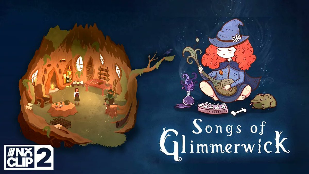 noclipvideo's tweet photo. Wanna live the life of a magical student in a beautifully crafted woodland world?

nocaps takes an early look at the enchanting Songs of Glimmerwick by @eastshade. 

WATCH HERE: 
https://t.co/9UdpV93cxr https://t.co/nEo549sQDp